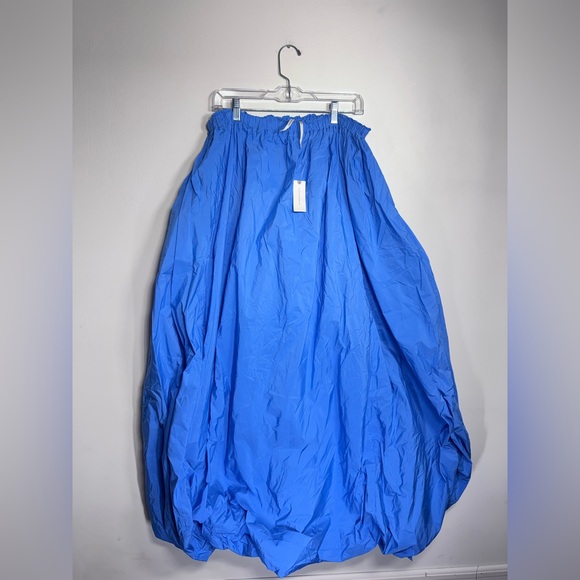 Anthropologie Vibrant Blue Maxi Skirt - Picture 2 of 6